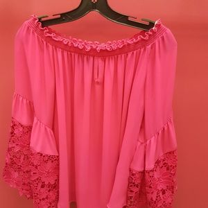 Hot PINK Top from Joseph Ribkoff